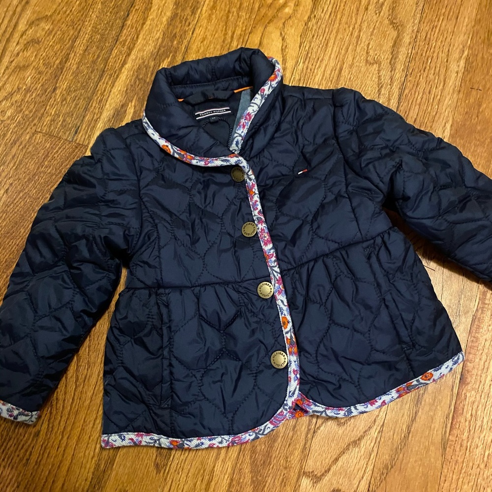 Tommy Hilfiger Baby Girl Coat 6-9m NWOT